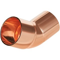 Отвод JINTIAN 45° ВП-НП 22 из меди 22 под пайку JT-1504022