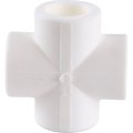 Крестовина Kalde d=20 для полипропиленовых труб под сварку (цвет белый), 3212-crs-200000