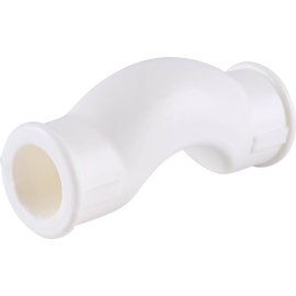 Обводное колено Kalde d=20 для полипропиленовых труб под сварку (цвет белый), 3202-twc-200001
