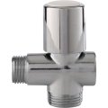 Кран шаровой угловой Itap 255 1/2х3/4х1/2 для стиральных машин трехходовой, 40428
