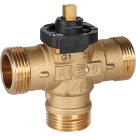 3-Ходовой зональный клапан, сервопривод 230V STOUT с кабелем 1м,, НР 1, SVM-0170-300025