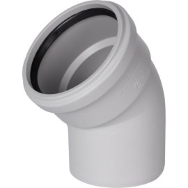 Отвод канализационный бесшумный STOUT D 110 х 45°