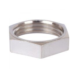 Контргайка STOUT никелированная 1/4