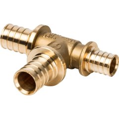 Тройник переходной STOUT 25x25x20 для труб из сшитого полиэтилена аксиальный, SFA-0014-252520