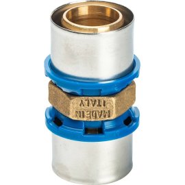 Муфта Prandelli Multyrama 32х3,0 профиль H, TH, U для металлопластиковых труб прессовой, 509.03.03.2