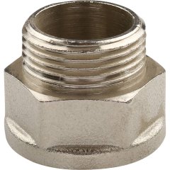 Переходник TIEMME НВ никелированный 3/4х1, 1500202