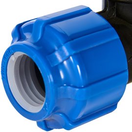 Отвод ПНД Политэк с внутренней резьбой 20х1/2 ТПК-АКВА, 50022012