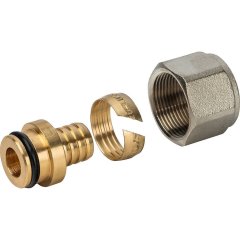 Соединение для пластиковых труб LUXOR TP 95 20х3,4 (резьба 24x19)