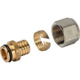 Соединение для пластиковых труб LUXOR TP 95 20мм х 2,0 (резьба 24x19), 67782016