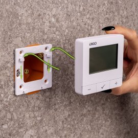 Умный Терморегулятор ENGO Controls ZigBee/868 МГц, 230В, белый, E25-230W