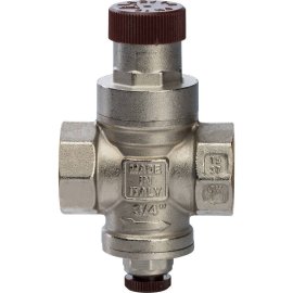 STOUT SVS 3/4  Редуктор давления с давлением на выходе 1…4 бар с подсоединением для манометра, SVS-0010-000020