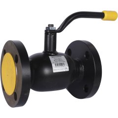 Кран шаровой стальной БРОЕН Балломакс ф/ф DN 040 PN 40 для теплоснабжения полный проход с рукояткой