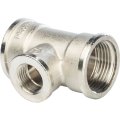 Тройник STOUT ВВ переходной никелированный 1 X1/2X1, SFT-0022-001121
