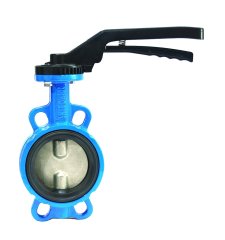Затвор дисковый поворотный FAF Valve 3500 DN 250 PN 16 межфланцевый с рукояткой из чугуна EPDM, 3500250