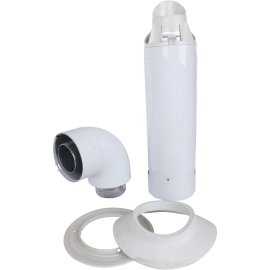 Удлинитель телескопический Vaillant DN 60/100 белый, 303806