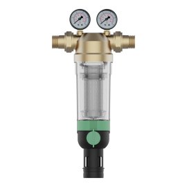 Фильтр тонкой очистки с обратной промывкой DN32 (1 1/4) 100мк на холодную воду ХК, F76S-11/4С