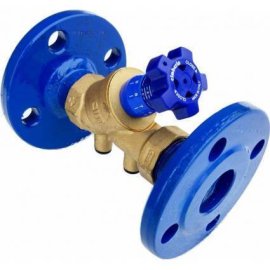 Комплект клапана балансировочного ручного Cimberio 787ОТ/2R 1/2 PN25 BB без изм. ниппелей  c фланцевыми патрубками, CIM 787F 15