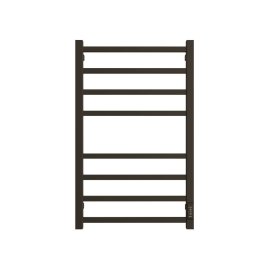 Полотенцесушитель STOUT электрический FORTE quadro 80*50 Черный матовый, SHQ-F2QQ-008050