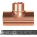 Тройник JINTIAN ВП 35x28x35 из меди под пайку, JT-15130352835