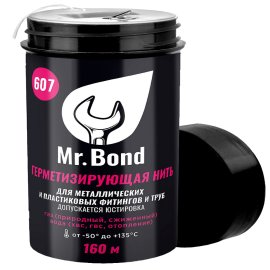 Нить для герметизации резьбы Mr.Bond 160 м. QS, MB3060700160