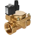Клапан соленоидный (электромагнитный) STOUT непрямого (пилотного) действия НО 24В G2 SSV-0040-024050