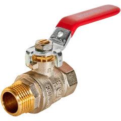 Кран шаровой ROMMER ВР/НР, ручка рычаг 1/2