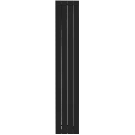 Радиатор алюминиевый STOUT Oscar 1800 4 секции боковое подключение (черный), SRA-0110-18000704