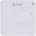 Проводной комнатный регулятор STOUT R-9z, белый
