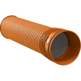 Труба с муфтой Pro Aqua Polytron ProKan D250 L 6000 SN16, PPK 16 0250 06