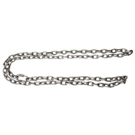 Подъемная цепь Vandjord d=4мм с карабином материал нержавеющая сталь AISI304 12 м, грузоподъемность 320 кг, 55191005