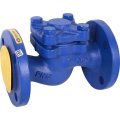 Клапан обратный подъемный ZETKAMA 287A Ду25 Ру16 фланцевый из чугуна, 287A025C31