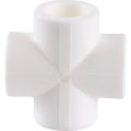Крестовина Kalde d=20 для полипропиленовых труб под сварку (цвет белый), 3212-crs-200000