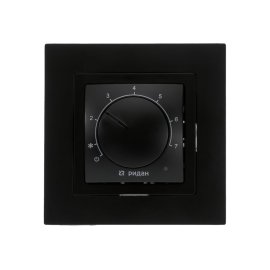 Терморегулятор Ридан Twist черный, 21RT0102R