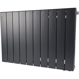 Радиатор биметаллический RIFAR SUPReMO VENTIL 500 SVR 10 секций нижнее правое подключение (Цвет ТИТАН), 4RS50.VR-10-TI