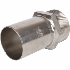 Вставка ROMMER переходная НПр-НР, 54х2, из нержавеющей стали прессовой, RSS-1024-000542