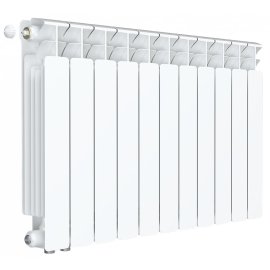 Радиатор биметаллический RIFAR BASE VENTIL 500 BVL 11 секций нижнее левое подключение (белый RAL 9016), 1RB50.VL-11