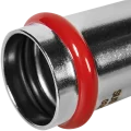 Муфта ROMMER надвижная, 28, из нержавеющей стали прессовой