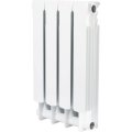 Радиатор биметаллический STOUT Space 500 4 секции боковое подключение RAL9016, SRB-0310-050004