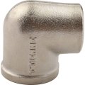 Угольник TIEMME ВВ никелированный 3/4х1/2 для стальных труб резьбовой, 1500347