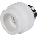 Муфта комбинированная Pro Aqua d= 40-1.1/4 PP-R под ключ НР Белая