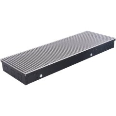 Внутрипольный конвектор STOUT SCN-1100 80х300х800 (Решётка роликовая) правое подключение, SCN-1100-0830080