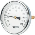 Термометр биметаллический WATTS с погружной гильзой 150 мм