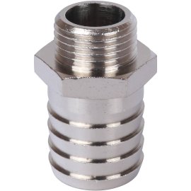 Штуцер STOUT НР никелированный 1/2 x25, SFT-0067-001225