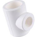 Тройник переходной Kalde 63x40x63 для полипропиленовых труб под сварку (цвет белый), 3212-tio-634063