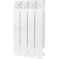 Радиатор алюминиевый Global VOX- R 500 4 секции боковое подключение (белый RAL 9010), VX05001004