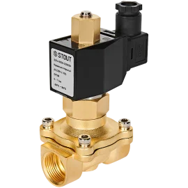 Клапан соленоидный (электромагнитный) STOUT прямого действия НО 220В G3/4 SSV-0020-220020