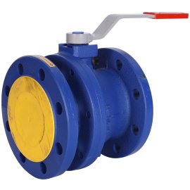 Кран шаровой ZETKAMA 565A Ду80 Ру16 фланцевый, 565A080C09