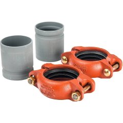 Комплект переходников под сварку Meibes Victaulic (2 шт.) ДУ 80, M66259.573