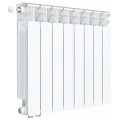 Радиатор биметаллический RIFAR BASE VENTIL 500 BVL 8 секций нижнее левое подключение (белый RAL 9016), 1RB50.VL-8