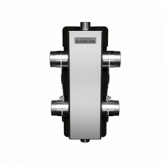 Гидравлический разделитель GIDRUSS GRSS-80-32.EPP (нерж., до 80 кВт, G 1, корпус 80х80x2 ст.08Х18Н10, EPP-термоизоляция)